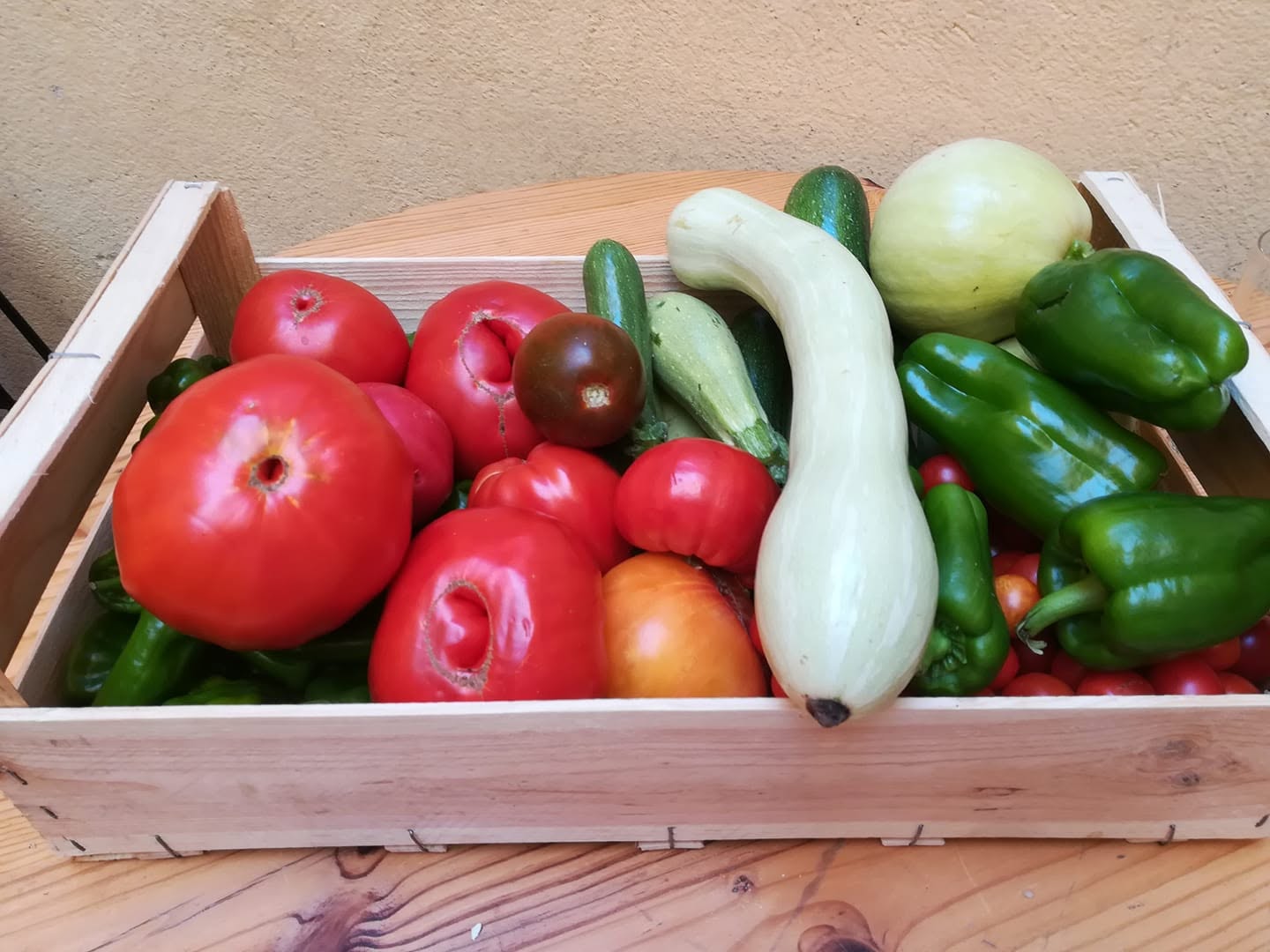 Légumes frais du potager, Le Grain de Folie