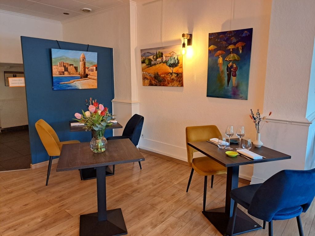 Salle du restaurant Le Grain de Folie
