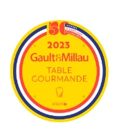 Badge Gault et Millau 2023, Table Gourmande