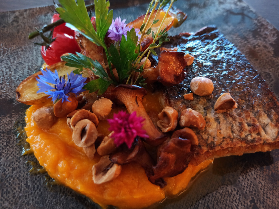 Poisson et purée de courge, Le Grain de Folie